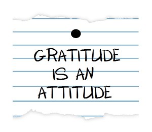 notebook paper GRATITUDE