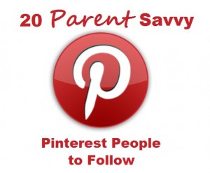 top 20 parent savvy pinterest people